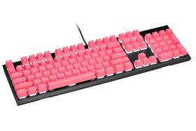 Klávesy Corsair PBT DOUBLE-SHOT PRO Keycap Mod Kit - 104-Key, NA Layout, TBD Pink 
