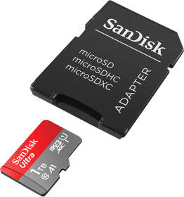 Paměťová karta SANDISK 1TB (140R) A1 Class 10 UHS-I + SD adaptér 

 obrázek produktu 1 z 3