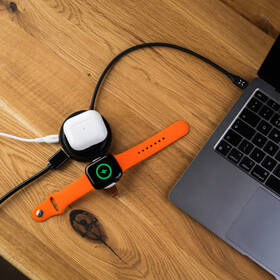 USB Hub FIXED MagHUB, 7-portový, s bezdrátovým nabíjením černý

 obrázek produktu 6 z 9