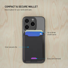 Peněženka FIXED MagWallet s lokátorem a podporou Find My černá

 obrázek produktu 3 z 12