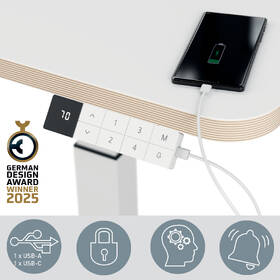 Elektrický stůl Leitz Ergo bílý

 obrázek produktu 5 z 11