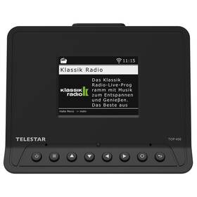 Internetový radiopřijímač s DAB+ Telestar TOP 400 černý

 obrázek produktu 2 z 5