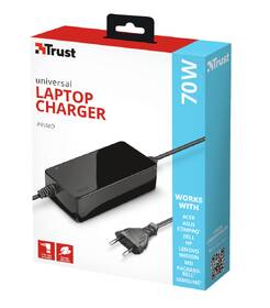 Napájecí adaptér Trust Primo, univerzální, pro notebooky, 70W 

 obrázek produktu 4 z 4