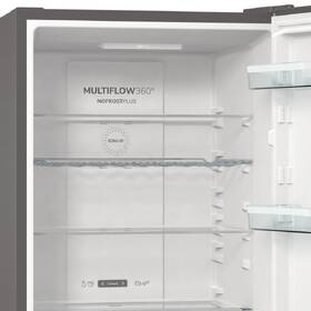 Chladnička s mrazničkou Gorenje NRK612AXL4 IonAir nerez
