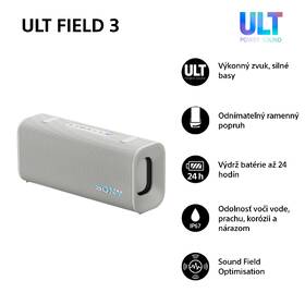 Přenosný reproduktor Sony ULT FIELD 3 bílý

 obrázek produktu 21 z 30