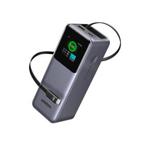 Powerbanka UGREEN 20000 mAh, 165W šedá

 obrázek produktu 3 z 7