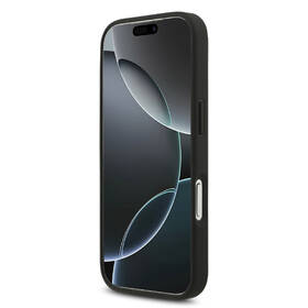 Kryt na mobil Guess PU 4G Metal Logo Strap na Apple iPhone 17 Pro černý

 obrázek produktu 3 z 7