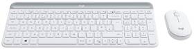 Klávesnice s myší Logitech Wireless Combo MK470 Slim,  CZ/SK bílá

 obrázek produktu 1 z 10