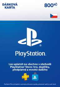  Sony PlayStation Store CZ - elektronická peněženka 800 Kč 

 obrázek produktu 1 z 1
