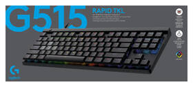 Klávesnice Logitech G515 Rapid TKL, CZ/SK 

 obrázek produktu 4 z 6