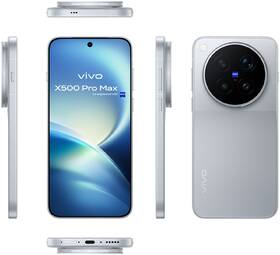 Mobilní telefon vivo X500 Pro Max 5G 12 GB / 1 TB - Professional Creator Kit šedý

 obrázek produktu 14 z 14