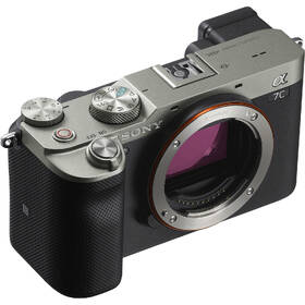 Digitální fotoaparát Sony 7C, tělo stříbrná barva
