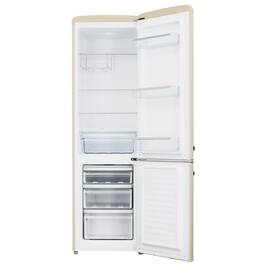 Chladnička s mrazničkou Amica KGCR 387100 B béžová barva
