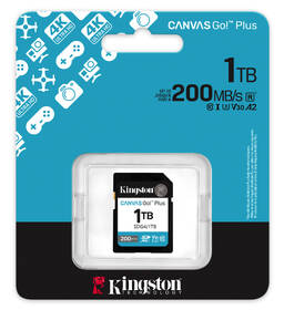 Paměťová karta Kingston SDXC 1TB U3 UHS-I  (200R/160W) 

 obrázek produktu 2 z 5