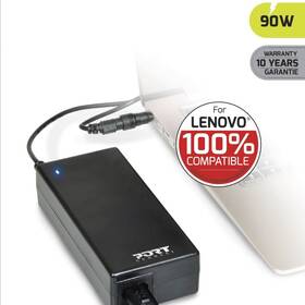 Napájecí adaptér PORT CONNECT Lenovo 90W, 19V, 4,74A, 4x Lenovo plug černý

 obrázek produktu 2 z 5
