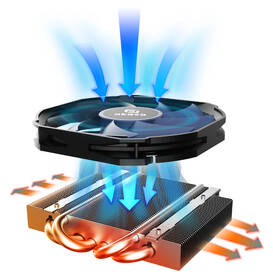 Chladič CPU AKASA ALUCIA H4i, Low profile, 4 heatpipes chrom

 obrázek produktu 4 z 4
