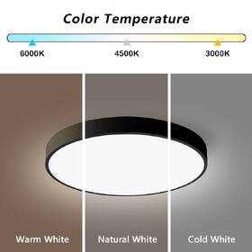 Stropní svítidlo IMMAX NEO LITE SEMPLICI SMART, 40cm, 36W, 2736 lm, s podporou BEACON, Wi-Fi, TUYA černé

 obrázek produktu 5 z 8