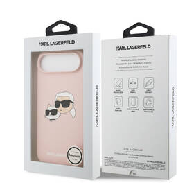 Kryt na mobil Karl Lagerfeld Liquid Silicone Double Heads MagSafe na Apple iPhone Air růžový

 obrázek produktu 7 z 7