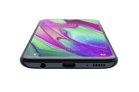 Mobilní telefon Samsung A40 Dual SIM - ZÁNOVNÍ - 12 měsíců záruka černá barva
