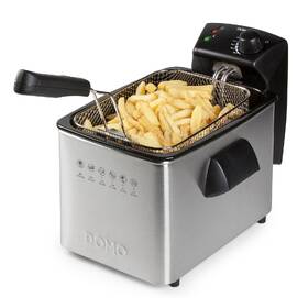 Fritéza Domo DO465FR černá barva
