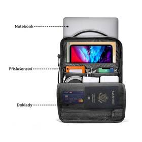 Brašna na notebook tomtoc Urban Shoulderbag na 14" MacBook Pro (2021) šedá

 obrázek produktu 1 z 4
