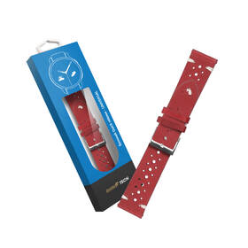 Řemínek RhinoTech univerzální Genuine Leather Quick Release 22mm červený

 obrázek produktu 2 z 4