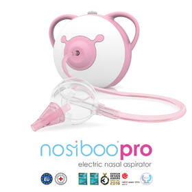 Nosní odsávačka Nosiboo Pro růžová 

 obrázek produktu 1 z 9