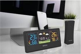 Meteorologická stanice Sencor SWS 4100 černá barva
