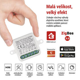 Modul EMOS GoSmart stmívací IP-2112DZ, ZigBee, 2-kanálový 

 obrázek produktu 10 z 19