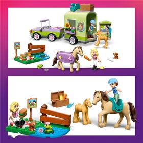 Stavebnice LEGO® Friends 42695 Přívěs s koněm a hříbětem 

 obrázek produktu 4 z 9