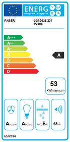 Odsavač par Faber IN-NOVA PREMIUM BK MATT A120 černá barva
