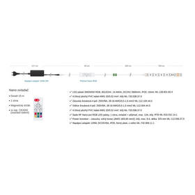 LED pásek McLED s ovládáním Nano - sada 7 m - Professional, 60 LED/m, RGB, 560 lm/m, vodič 3 m 

 obrázek produktu 1 z 1