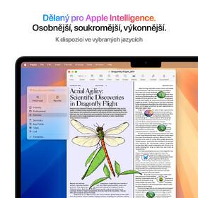 Notebook Apple CTO 13" M4 10× GPU, 24GB, 2TB, CZ - blankytně modrý 
