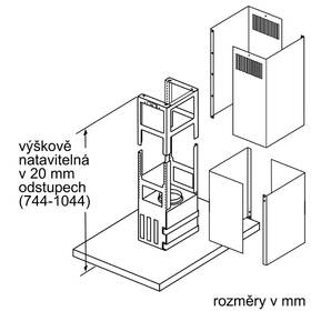 Odsavač par Bosch DIB98JQ50 nerez
