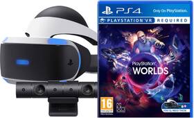 Brýle pro virtuální realitu Sony + kamera + VR Worlds (PSN voucher) 

 obrázek produktu 1 z 14