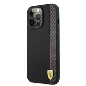 Kryt na mobil Ferrari Smooth and Carbon Effect na Apple iPhone 13 Pro černý

 obrázek produktu 1 z 2