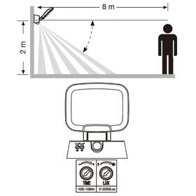 Nástěnné svítidlo Top Light Lucca 1 PIR černé

 obrázek produktu 7 z 8