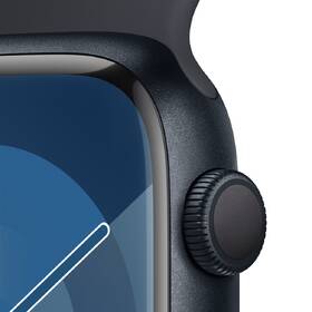Chytré hodinky Apple GPS 45mm pouzdro z temně inkoustového hliníku - temně inkoustový sportovní řemínek - M/L 

 obrázek produktu 2 z 9