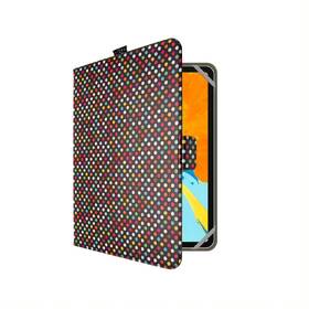 Pouzdro na tablet flipové FIXED Novel na tablety 10,1" s kapsou pro stylus- Rainbow Dots 

 obrázek produktu 1 z 4