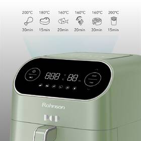 Fritéza horkovzdušná Rohnson R-2859G Green, 7 l 

 obrázek produktu 5 z 6