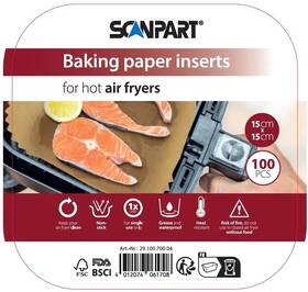 Papírové formy Scanpart SCA2910070004, 16 × 16 cm, 100 ks hnědá

 obrázek produktu 1 z 3