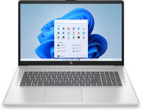 Notebook HP 17-cn3006nc + Game Pass předplatné na 3 měsíce stříbrná barva
