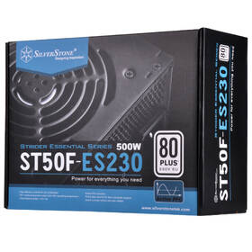 Zdroj SilverStone Strider Essential 80Plus ST50F-ES230 500W 

 obrázek produktu 7 z 7