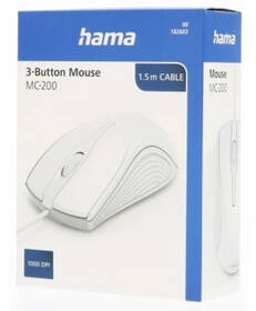 Myš Hama MC-200 bílá

 obrázek produktu 3 z 3