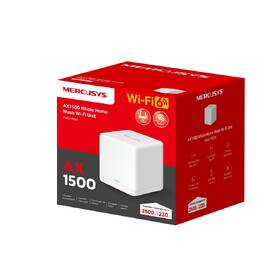Komplexní Wi-Fi systém Mercusys Halo H60X, AX1500 Mesh Wi-Fi 6 bílý

 obrázek produktu 4 z 4