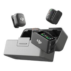 Mikrofon DJI Mic 3 (2 TX + 1 RX + Charging Case) šedý

 obrázek produktu 2 z 10