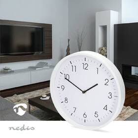 Nástěnné hodiny Nedis CLWA1226WT bílé

 obrázek produktu 2 z 3