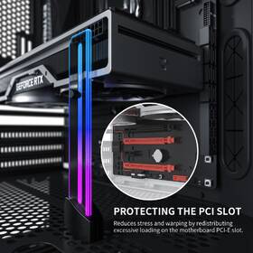 Držák 1stCOOL GPU Standing Holder Al Magnetic AURA aRGB průhledný

 obrázek produktu 3 z 3
