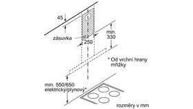Odsavač par Bosch DWB67IM50 nerez
