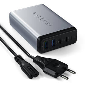 Nabíječka do sítě Satechi 75W Dual PD Travel Charger (2x USB,1x USB-C PD 18W,1x USB-C PD 60W) šedá

 obrázek produktu 4 z 8